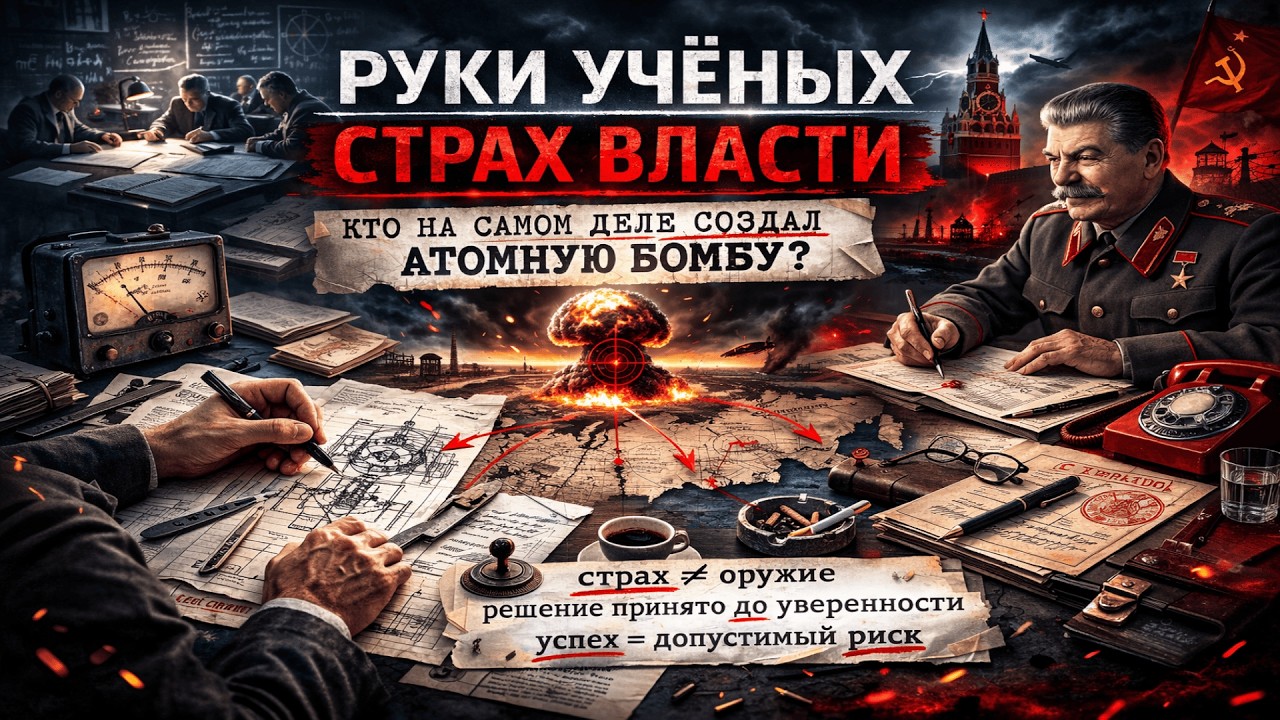 Атомную бомбу в СССР сделали не учёные. И не Сталин.