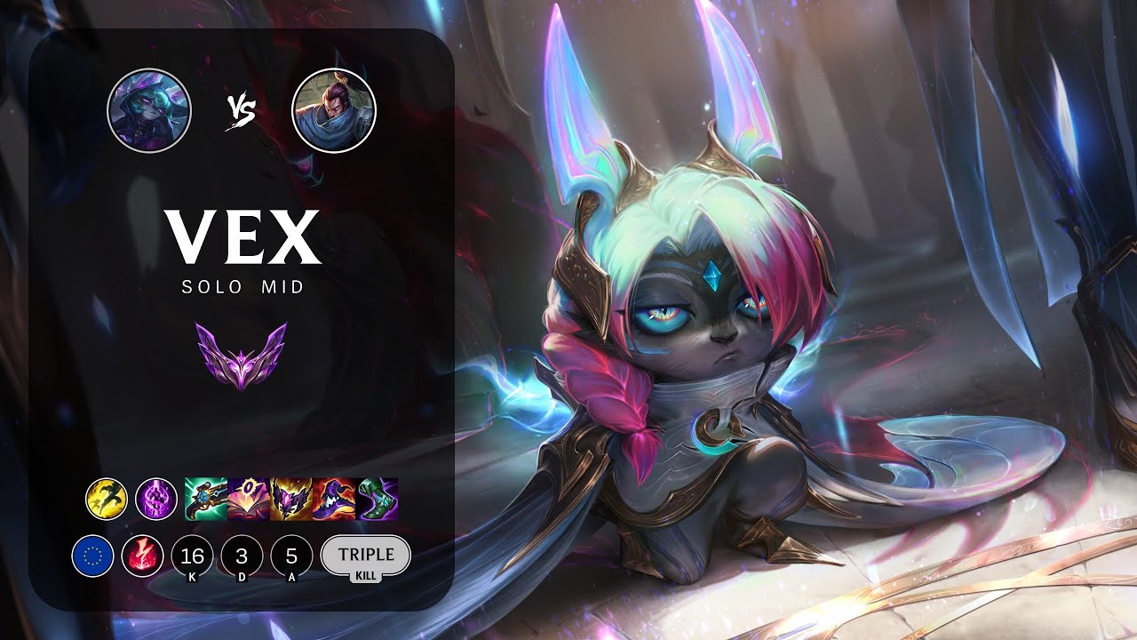 Vex Mid vs Yasuo - EUW Master Patch 14.2