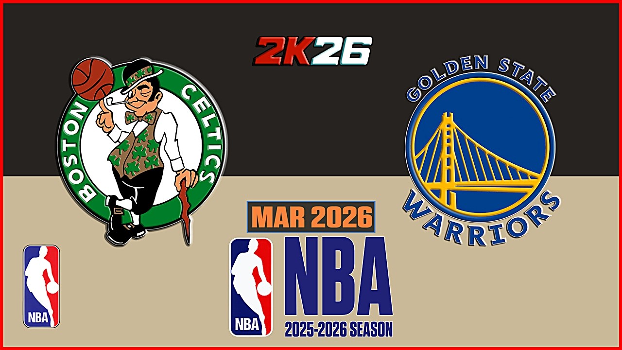 CELTICS  vs  WARRIORS | NBA 4TH QUARTER Highlights | warriors vs celtics | NBA 2K26 |