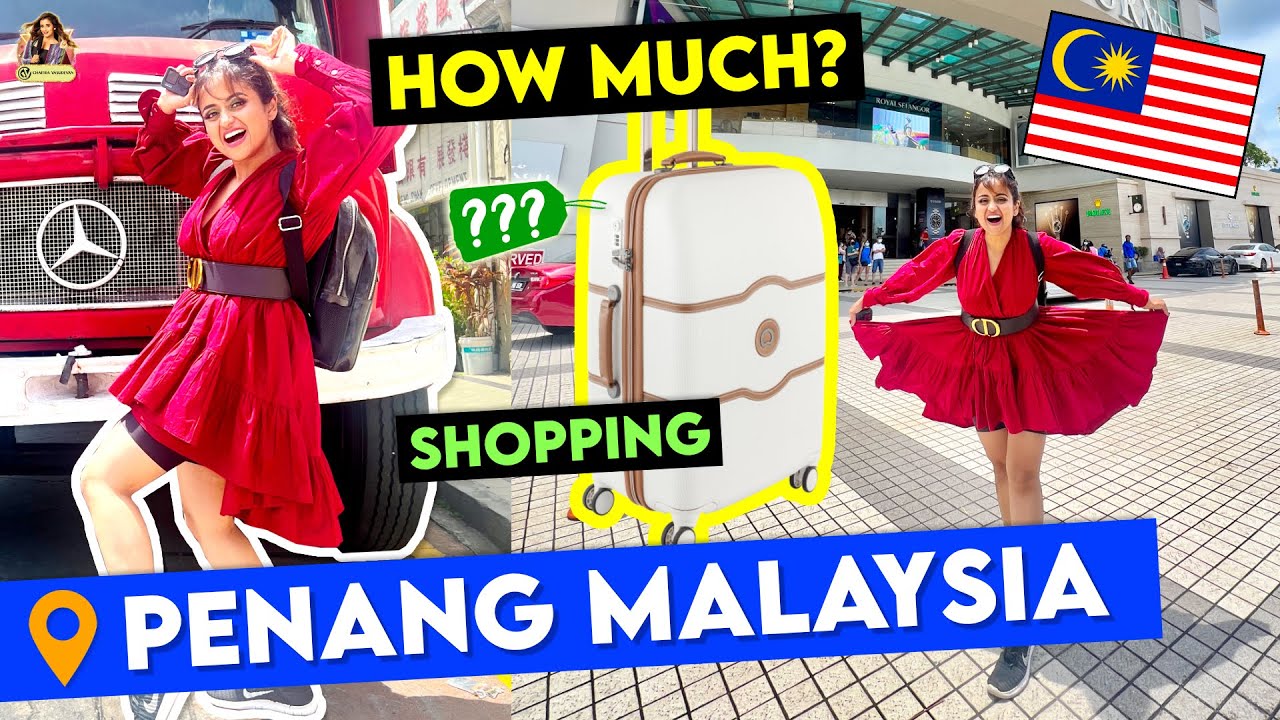 Malaysia Street Shopping | How much did we spend | Chaitra Vasudevan