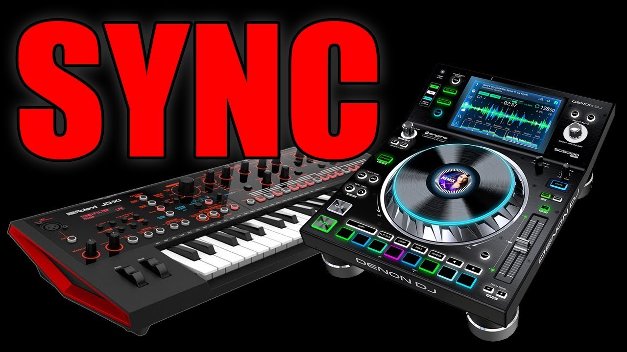 Denon DJ TIPS & TRICKS #3 - Sync external hardware (X1800 + Roland JD-XI)