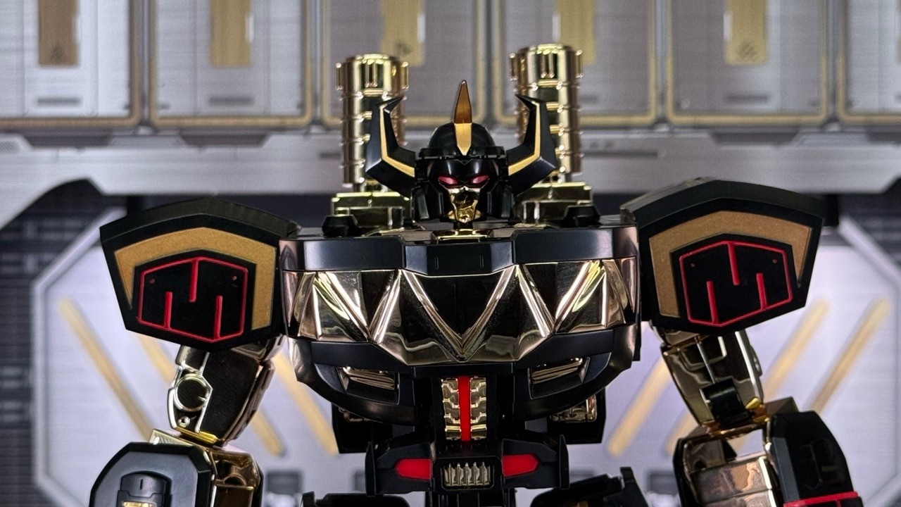 Flame Toys Megazord Black Limited Model Kit Review - Power Rangers -
