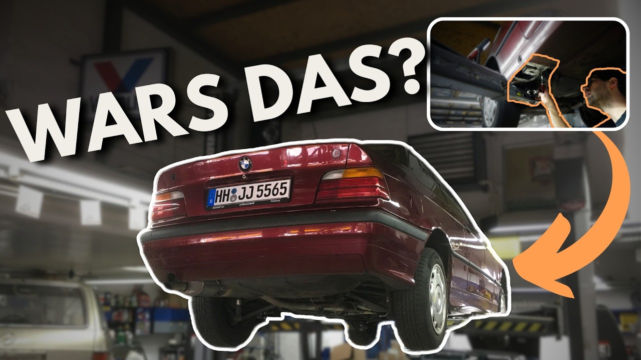 Neue Wagenheberaufnahme für den BMW E36 (ist er zu retten?)