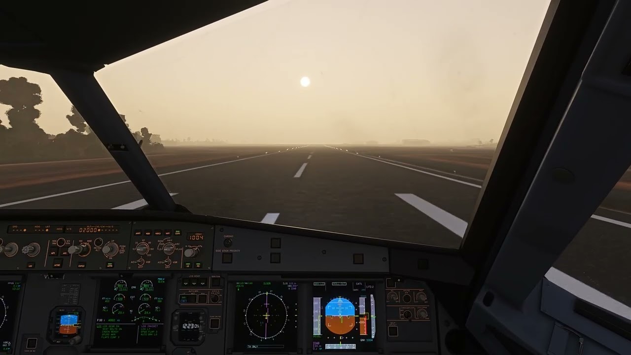 SMOOTH WINDY LANDING | A320-232(WL) | GOA DABOLIM RWY 26 (ILS) | FSREALISTIC PRO | MSFS 2020