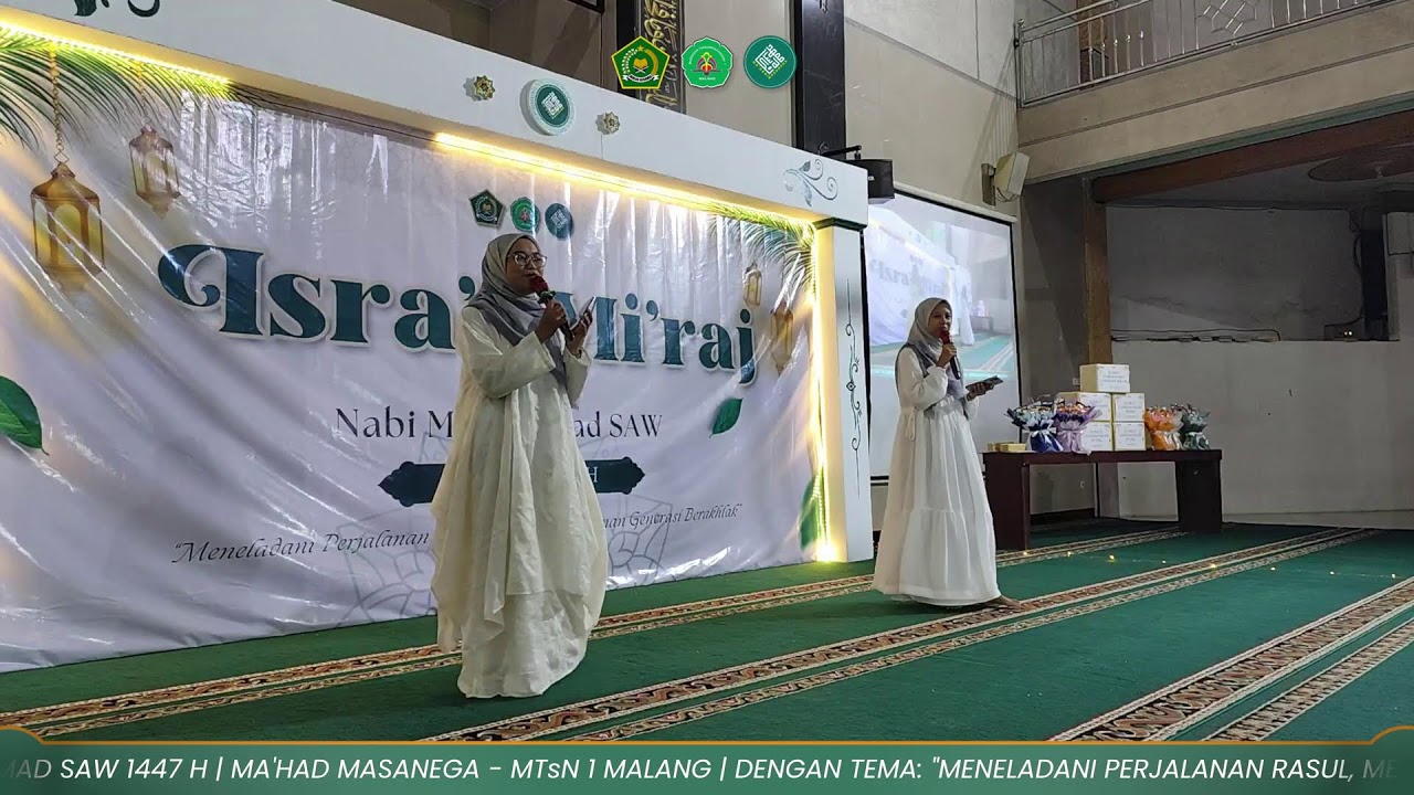 PUNCAK PERINGATAN ISRA' MI'RAJ NABI MUHAMMAD SAW 1447 H - MA'HAD MASANEGA