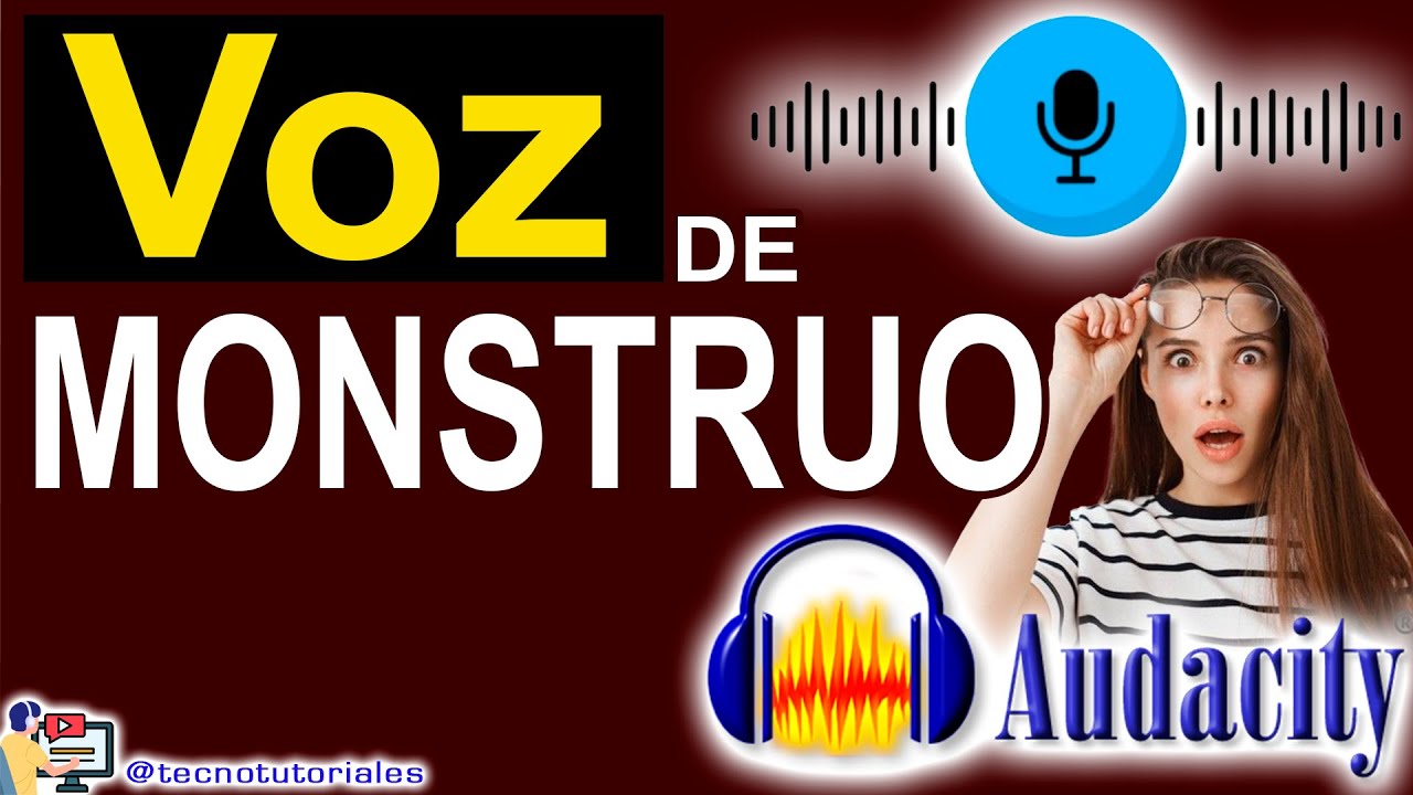 Crea efectos de voz de monstruo con Audacity