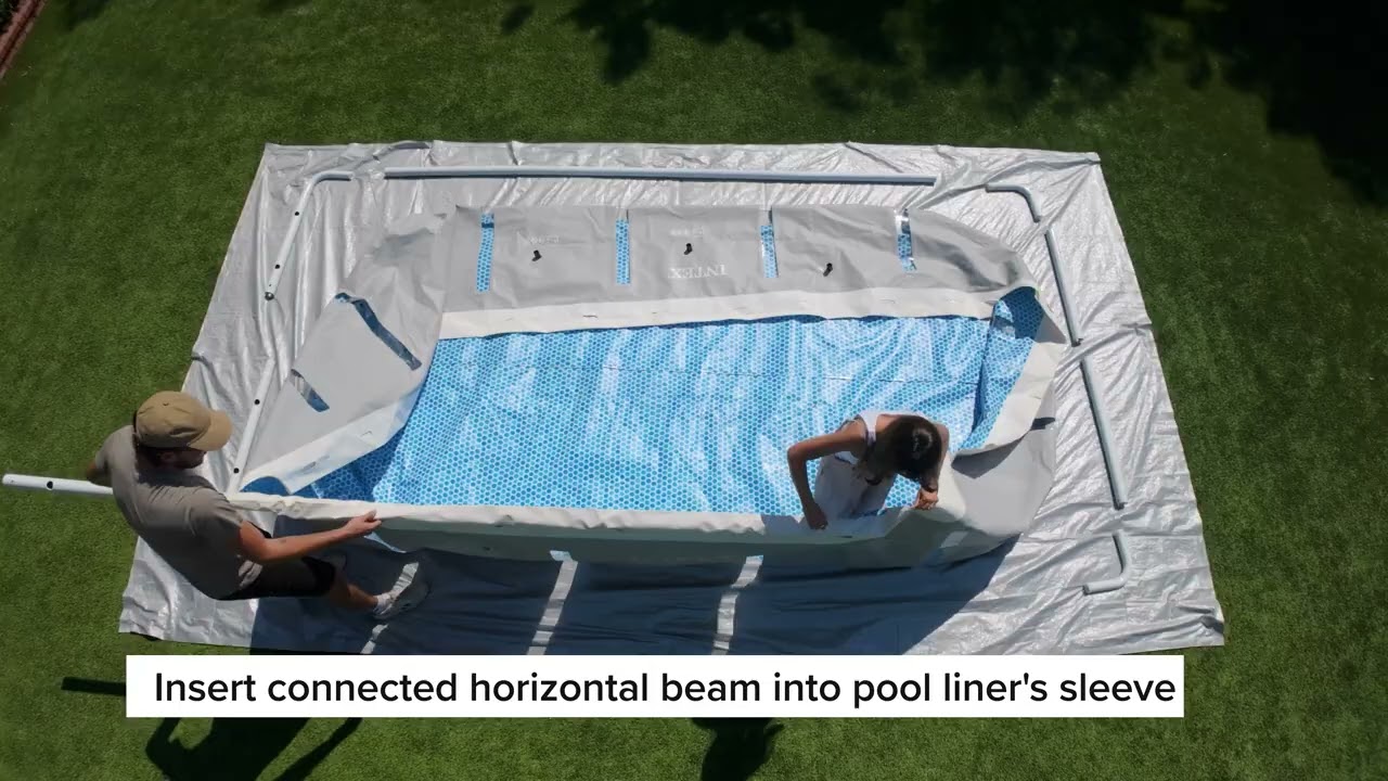 Instructional Video for INTEX® Prism Frame Rectangular Pool