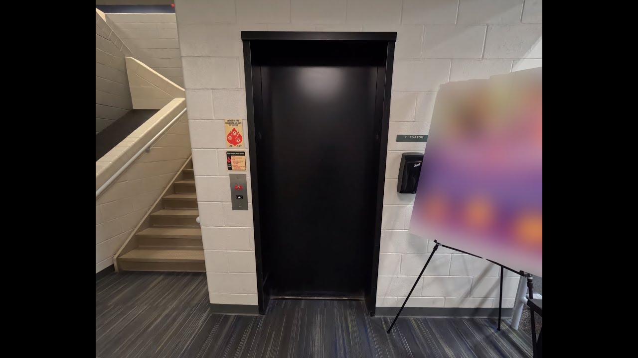 Rough KONE Hydraulic Elevator at the Longmont YMCA in Longmont, CO