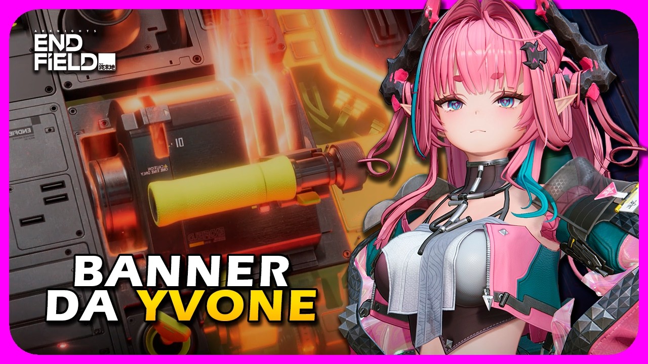 MEUS PRIMEIROS TIROS NO BANNER DA YVONE!!! | Arknights: Endfield
