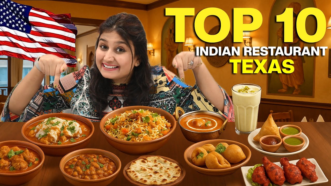 Texas Top 10 Indian Restaurants 🇺🇸 Indian food in America 🇺🇸 #indianfoodinamerica