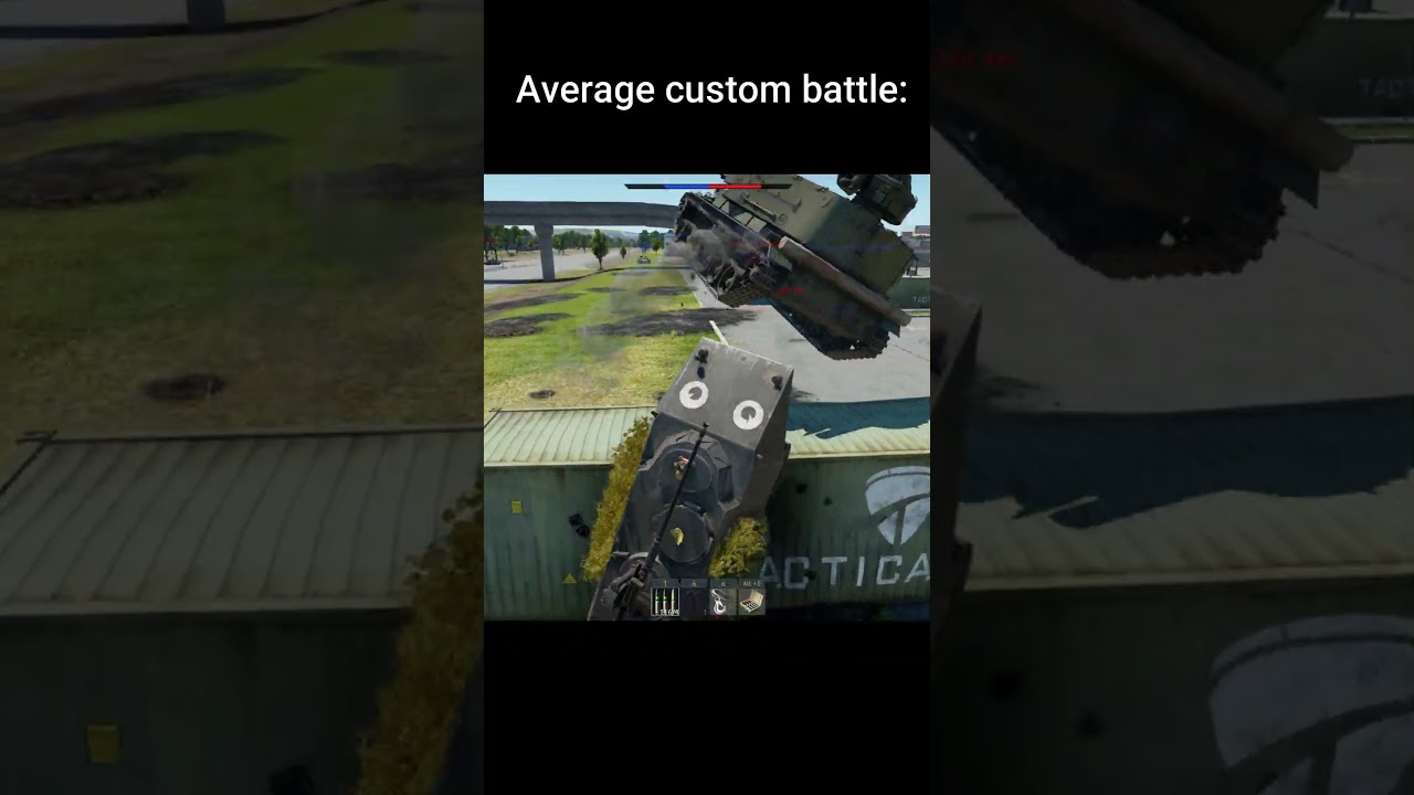 Average War Thunder custom battle #shorts #warthunder