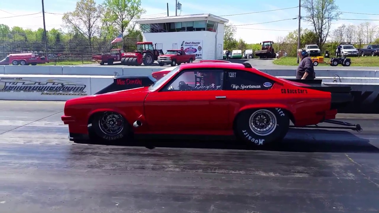 8 Second Quarter Mile Vega Cecil County Dragway