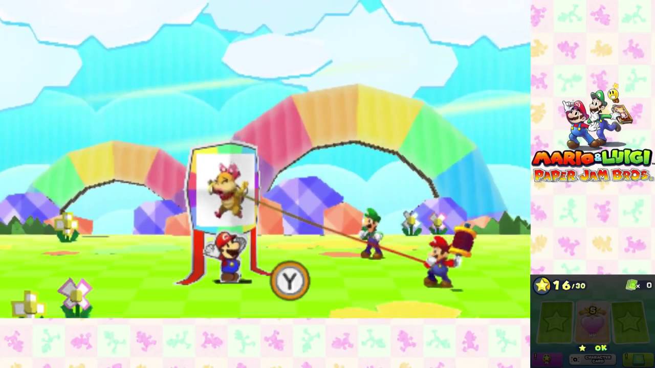 Mario & Luigi Paper Jam Walkthrough Part 27 | Neo Bowser Castle #5 & Bosses Koopalings