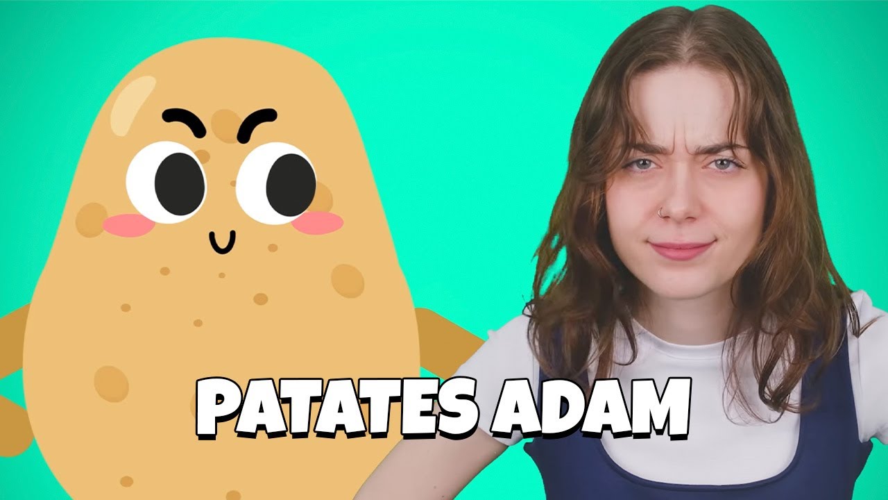 Patates Adam Kaşlarını Çatmış - Eğlenceli Çocuk Dans Şarkısı
