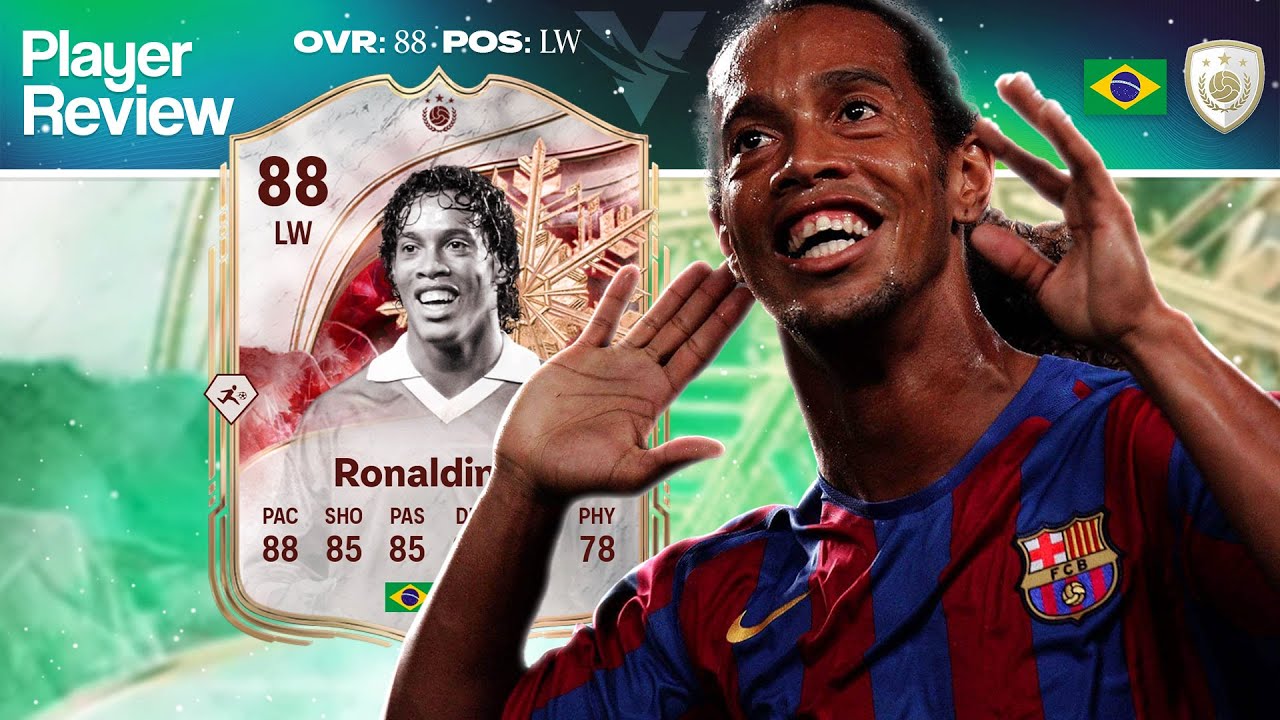 Обзор игрока Роналдиньо (88 WW) в FC26 Ultimate Team