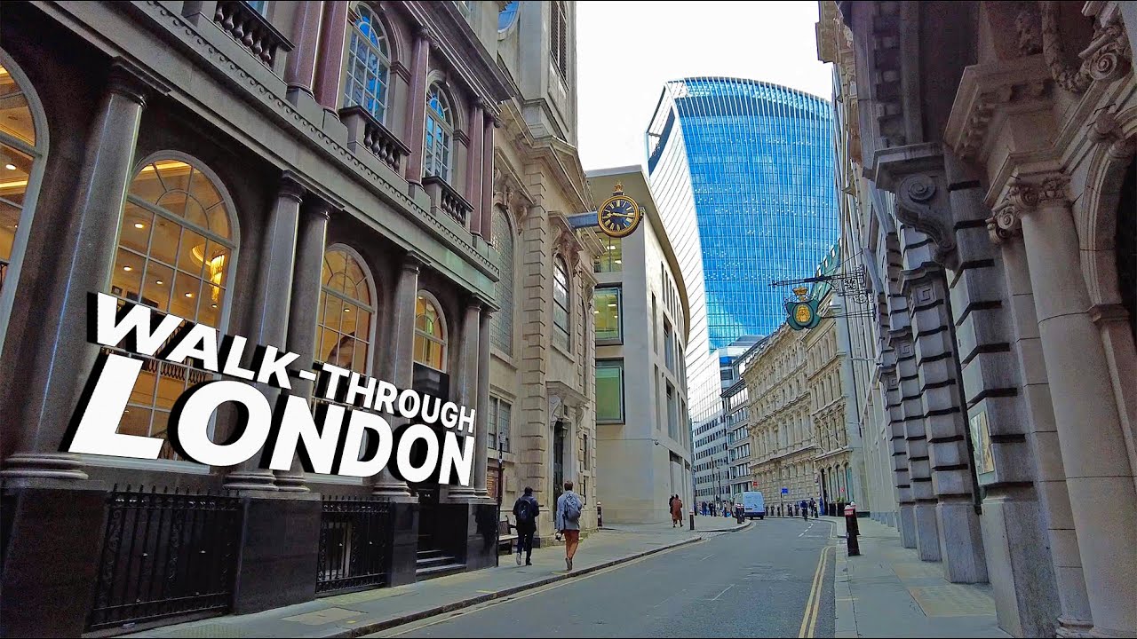 The Historic City of London 🏙🏛 where old meets new - East side [4K WALK-THROUGH]