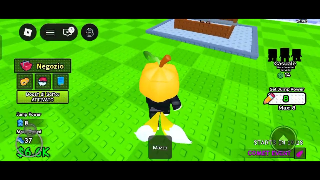 Gioco a brainrot for jump su roblox finale non andato bene 😨 