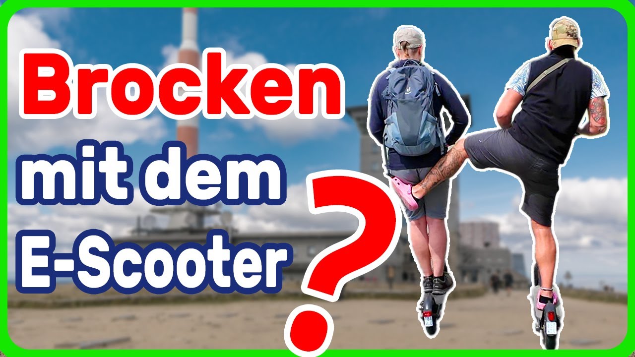 Mit E-Scooter auf den BROCKEN!? 🚐 3 Tage RoadTrip HARZ! Unterwegs mit 3 Campern