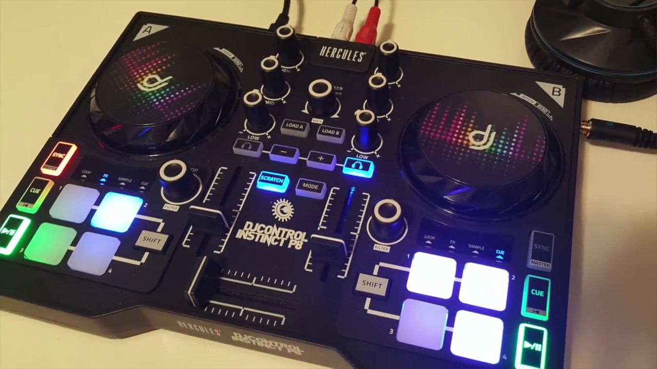 Hercules DJ Control Compact and DJ Control Instinct P8 Blogger Review
