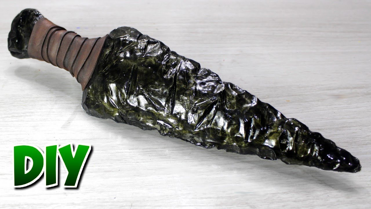 Adaga de Vidro de Dragão - DIY Game of Thrones.