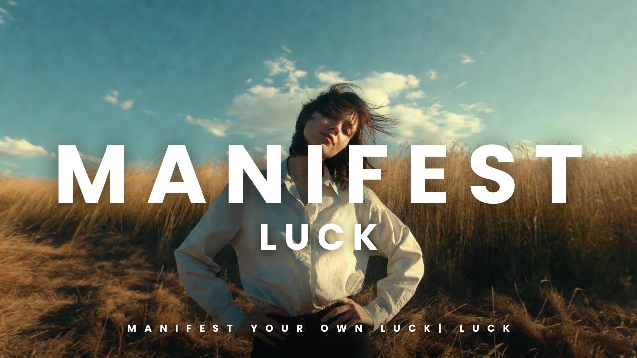 MANIFEST YOUR OWN LUCK | Luck manifestation song 💫✨manifestationGalore 