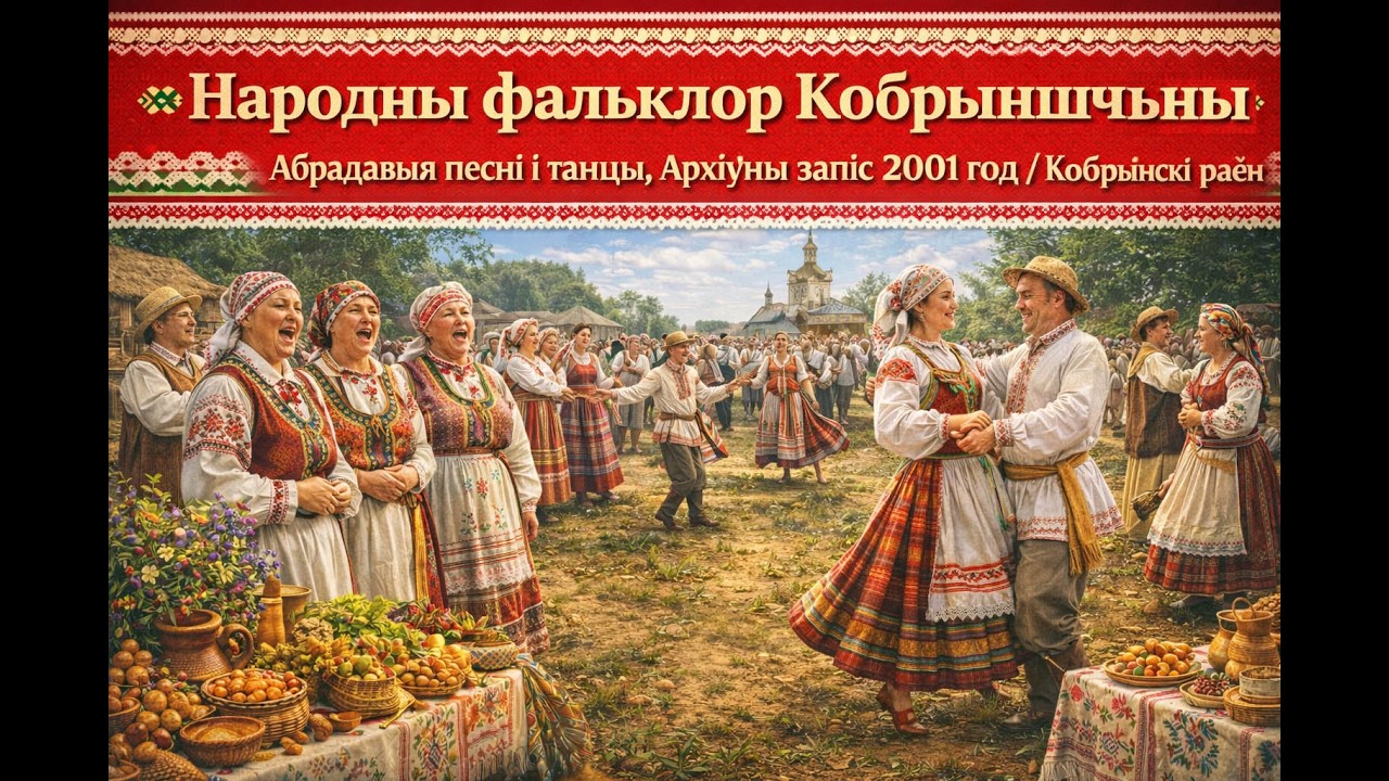 Народны фальклор Кобрыншчыны. Абрадавыя песні і танцы, Архіўны запіс 2001 год / Кобрынскі раён