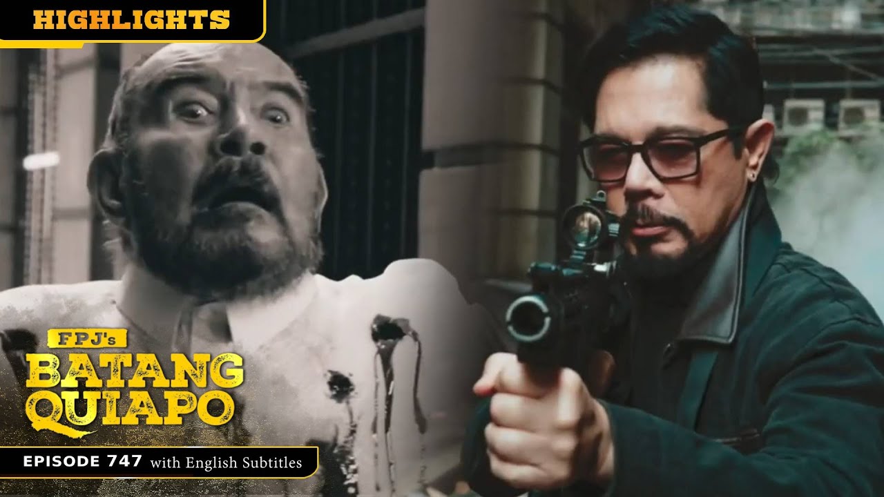 Ramon empty all his bullets on Don Gustavo | FPJ's Batang Quiapo (with English Subs)