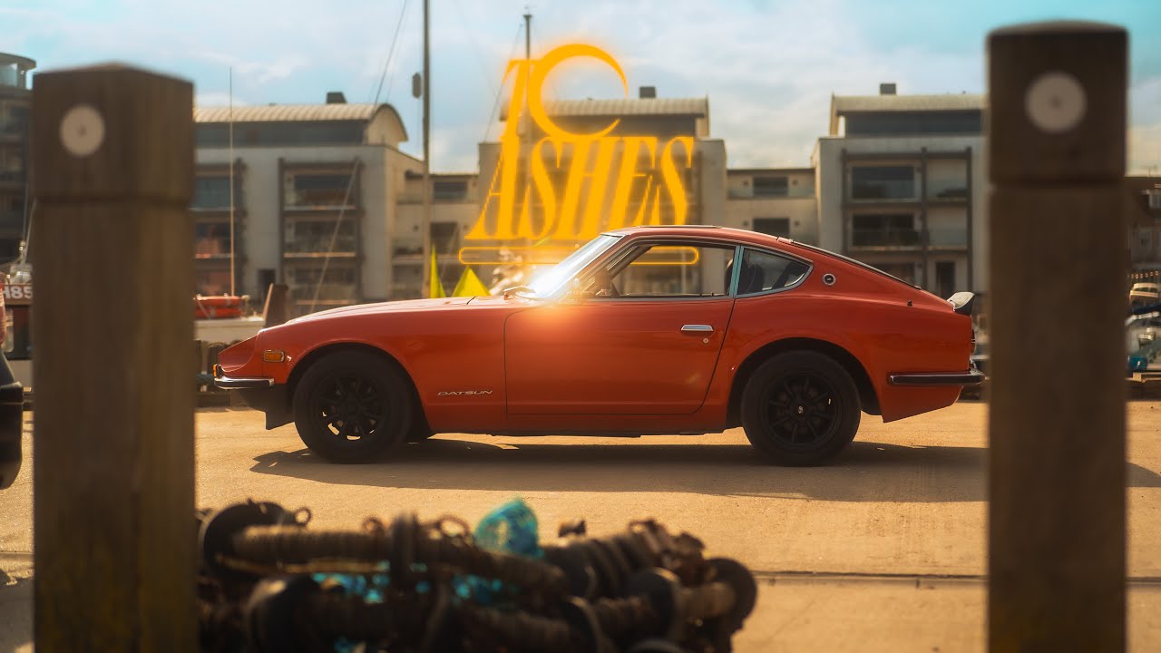 sunny coastal drive: Datsun 240Z | TO_ASHES (4K)