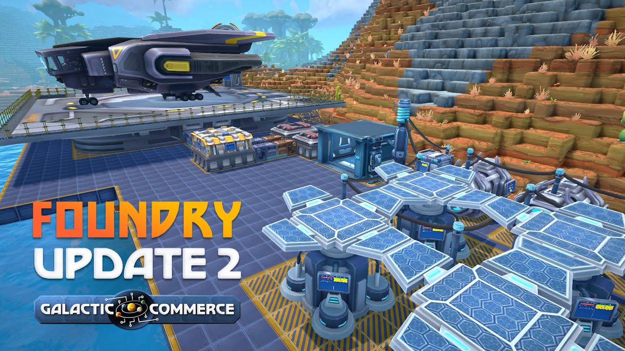 Foundry - How To Do Vein Mining and Galactic Sales - Update 2 [E8]