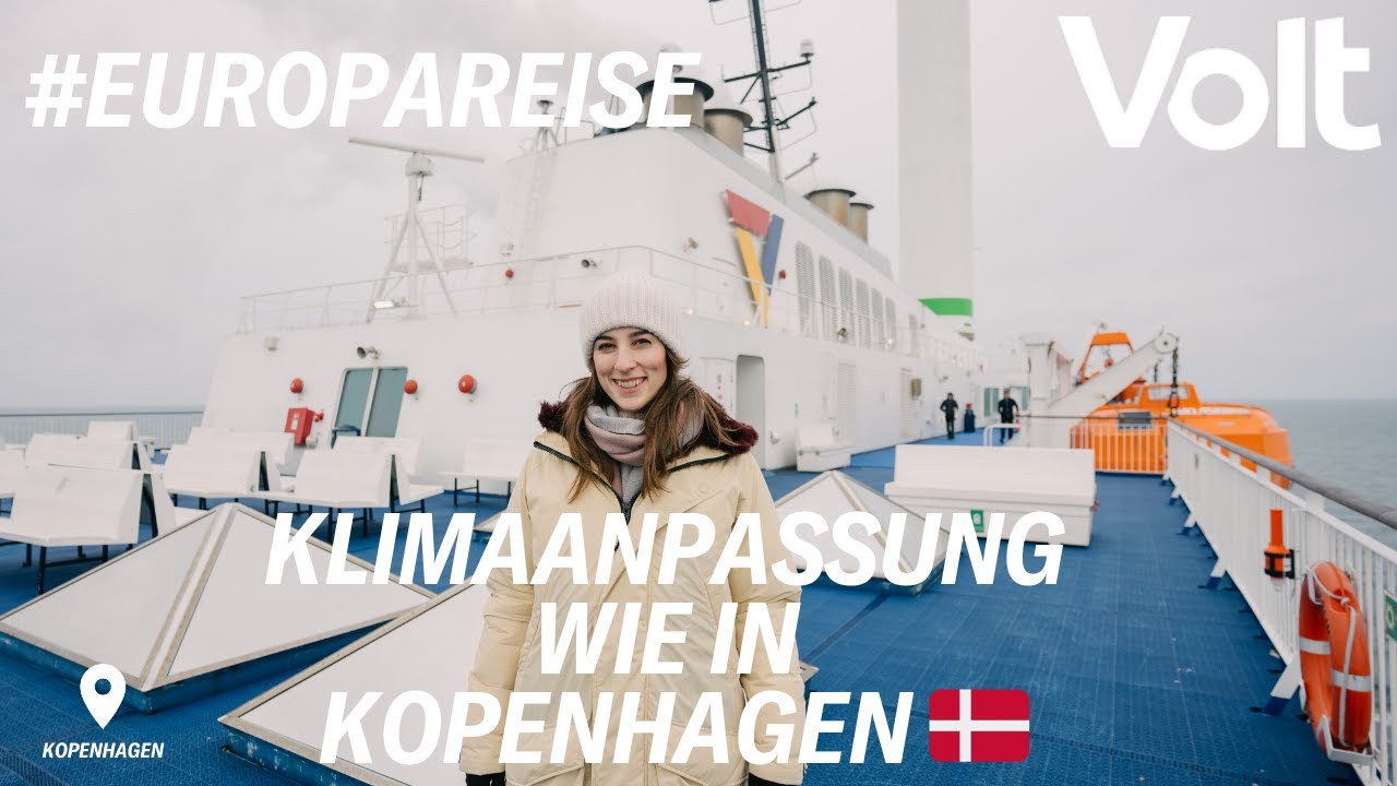 Wie passt sich Kopenhagen an den Klimawandel an? Europareise Tag #01