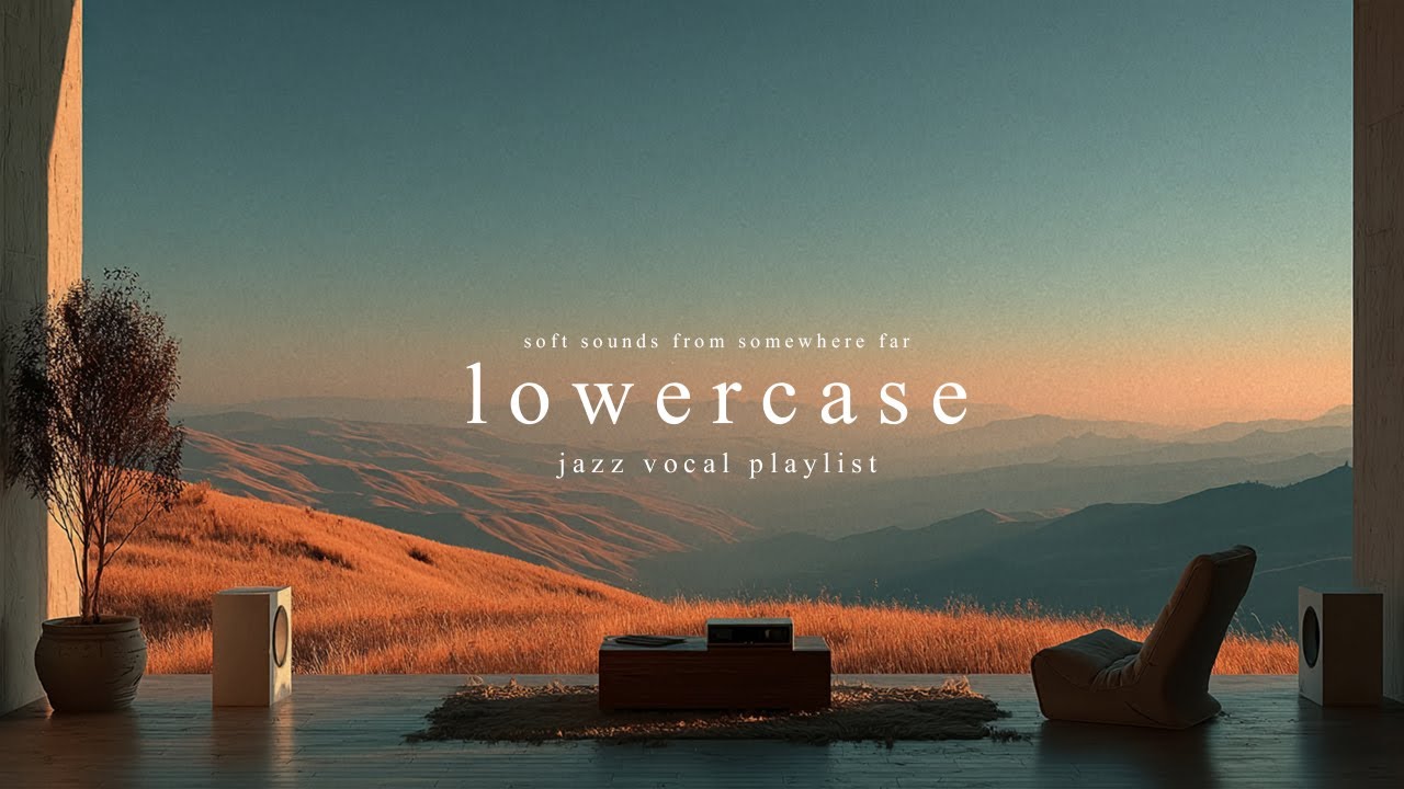 Soft Jazz Vocal Playlist | gentle echoes at sunset | calm evening horizon