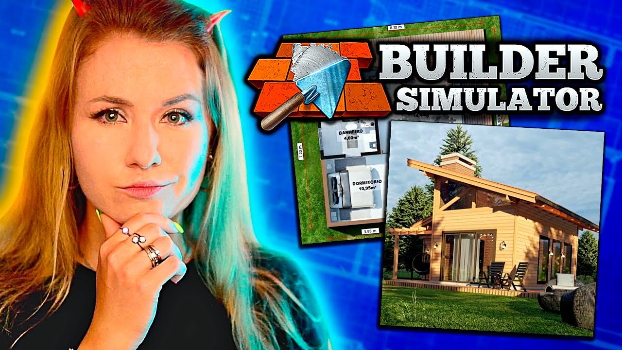 Я  ПОСТРОИЛА РЕАЛЬНЫЙ ДОМ В СИМУЛЯТОРЕ СТРОИТЕЛЯ! // Builder Simulator