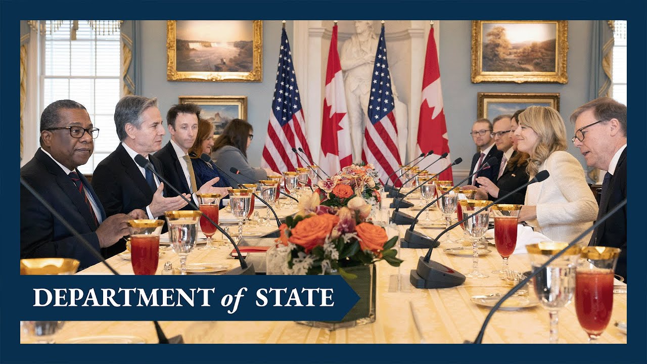 Secretary Blinken meets with Canadian Foreign Minister Melanie Joly