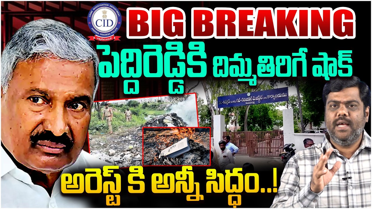 పెద్దిరెడ్డికి షాక్..! Analyst Satish About Peddireddy Arrest Over Madanapalle Files Issue | YSJagan