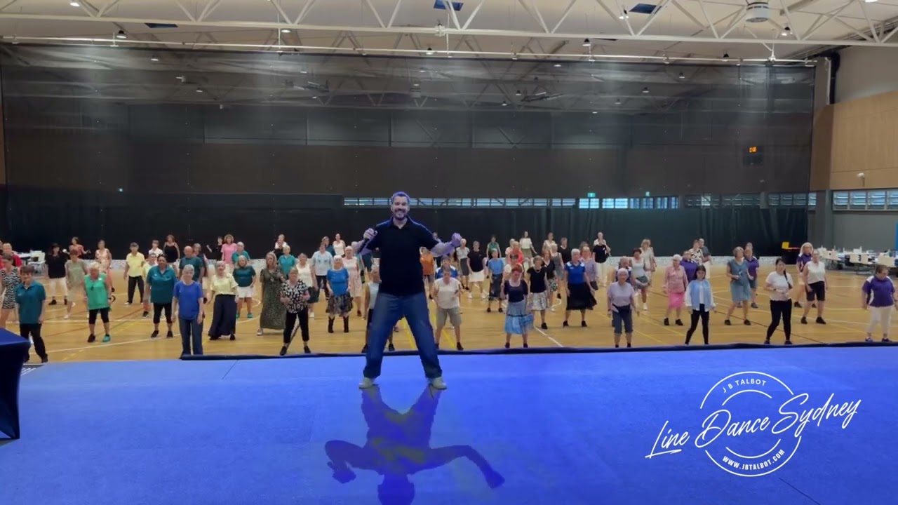 Hit the floor line dance by Joshua Talbot. Woolgoolga workshop 