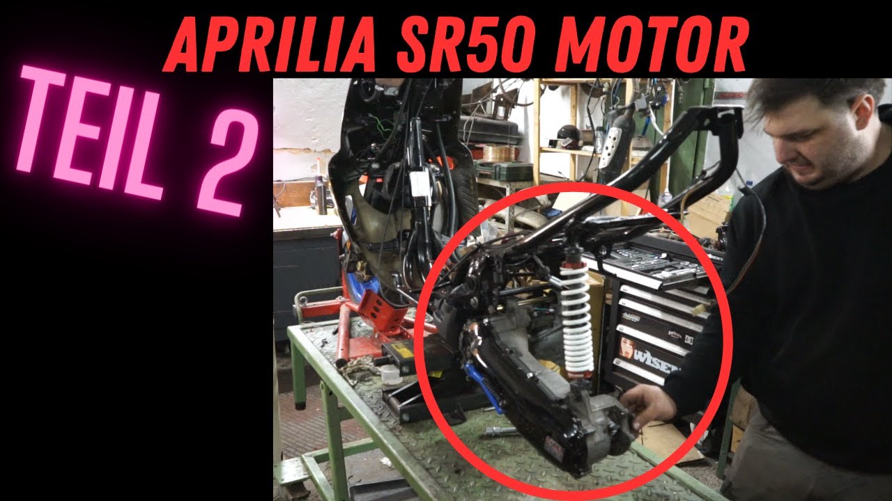 Flo´s Aprilia SR50 - Stage6 70cc Streetrace + Silentblock tauschen MINARELLI