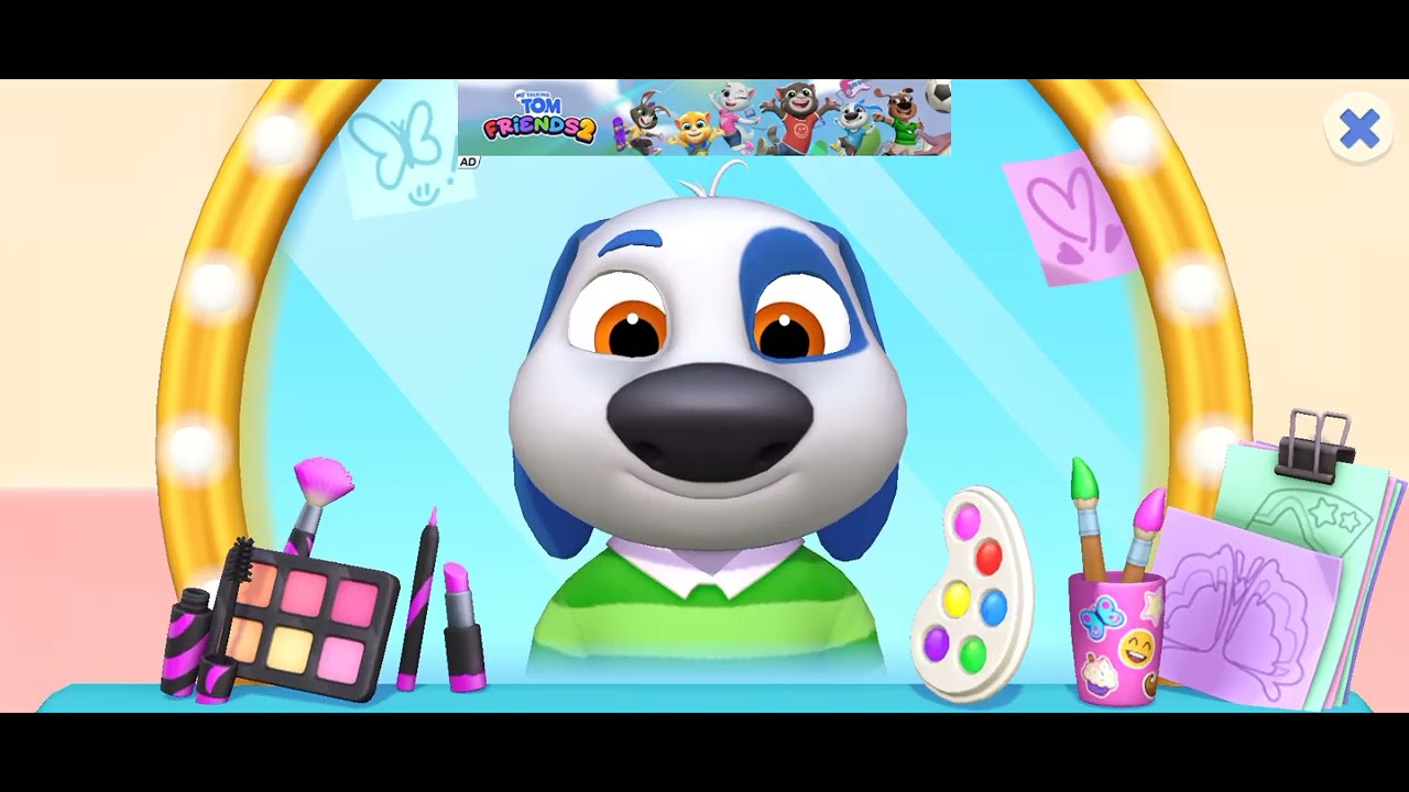 My talking tom and frends 2 gameplay whith Helena 