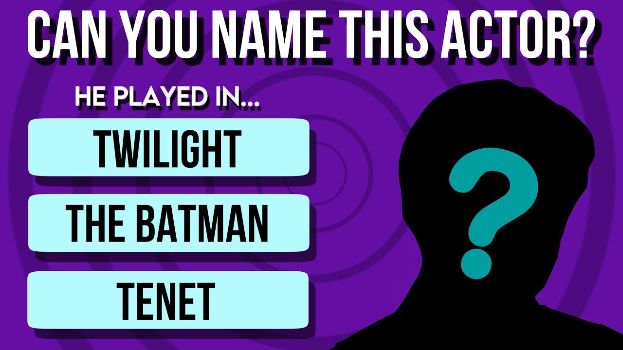 Guess The Actor By Four Of Their Movies - 35 Most Famous Actors/Actresses | Movie Quiz