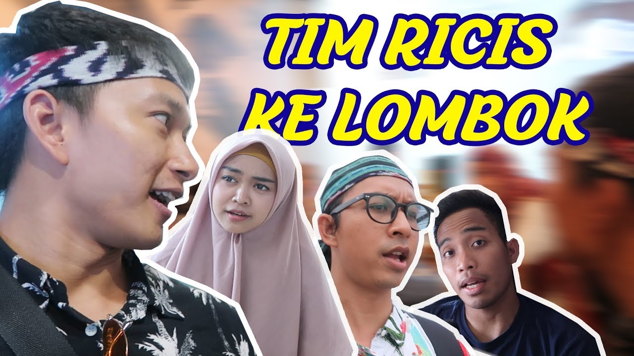 PERTAMA KALI RIA RICIS DAN TIM KE LOMBOK || LIBURAN KE RUMAH VAZO