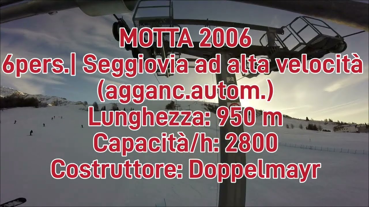 Risalita Integrale Seggiovia MOTTA-SERENISSIMA Madesimo (IT)