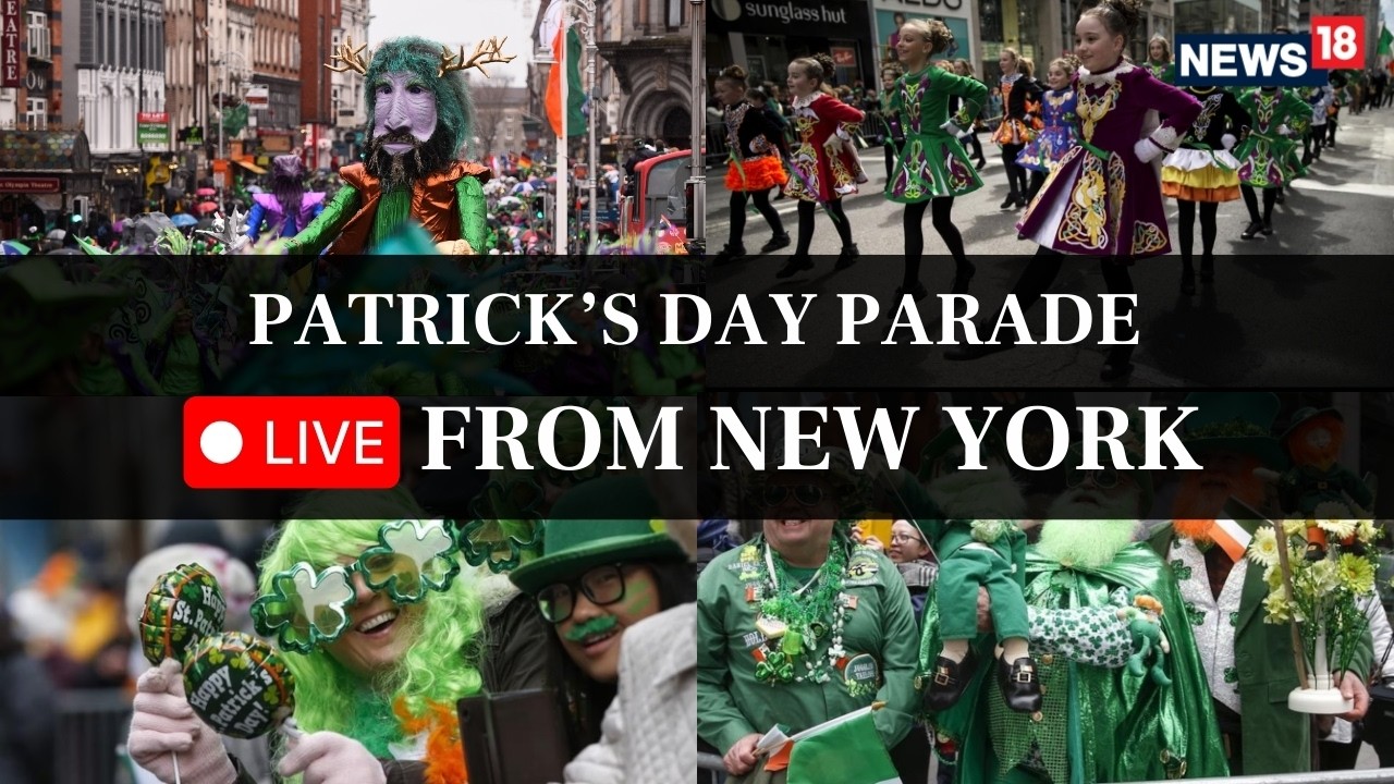 New York St. Patrick’s Day Parade 2026 LIVE | Massive Crowds, Festive Spirit On Display | N18G