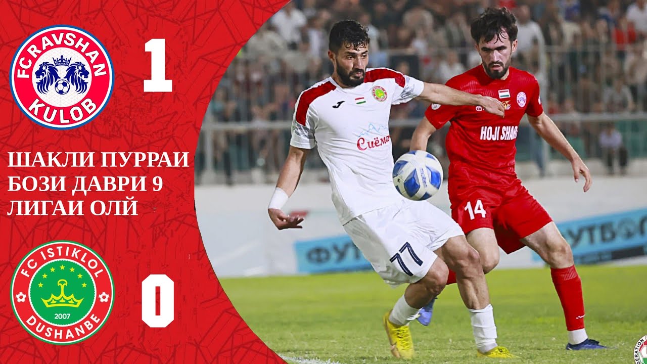 РАВШАН 1-0 ИСТИКЛОЛ ЛИГАИ ОЛЙ ДАВРИ 9-УМ / 17.05.2025