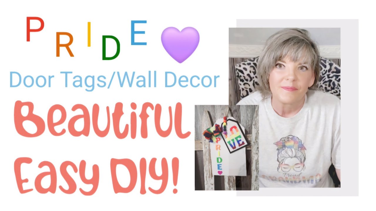 How 'Bout A Pride Craft?!?! Gorgeous Home Decor For Pride Month @plaidcrafts