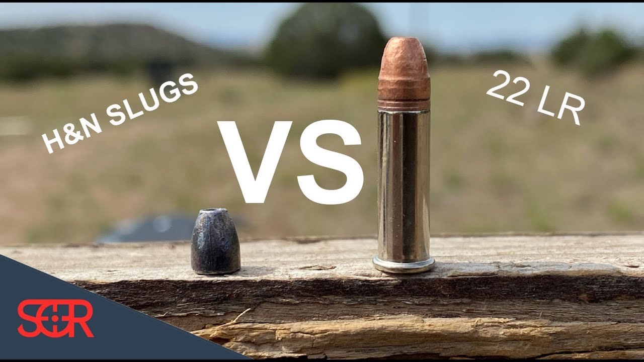 22 PCP Airgun VS 22LR -POWER DEMONSTRATION