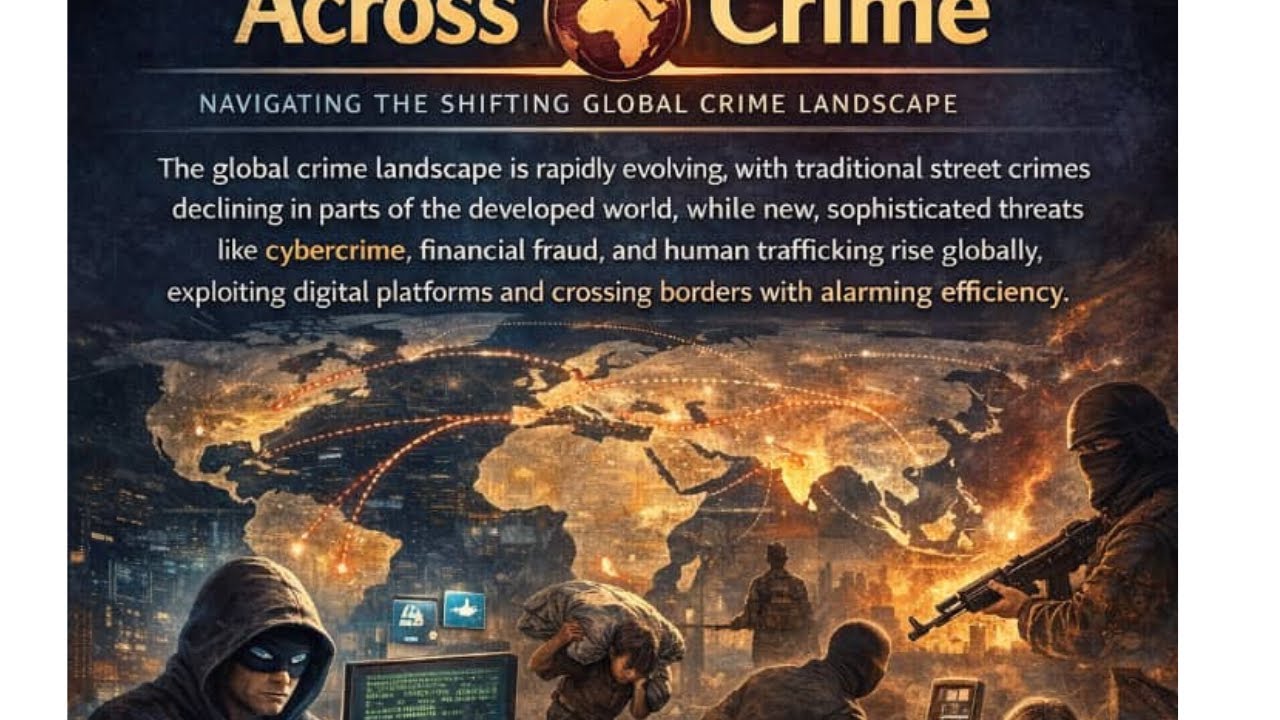 Global Crime Trends: The Shift from Street Crime to Digital Threats