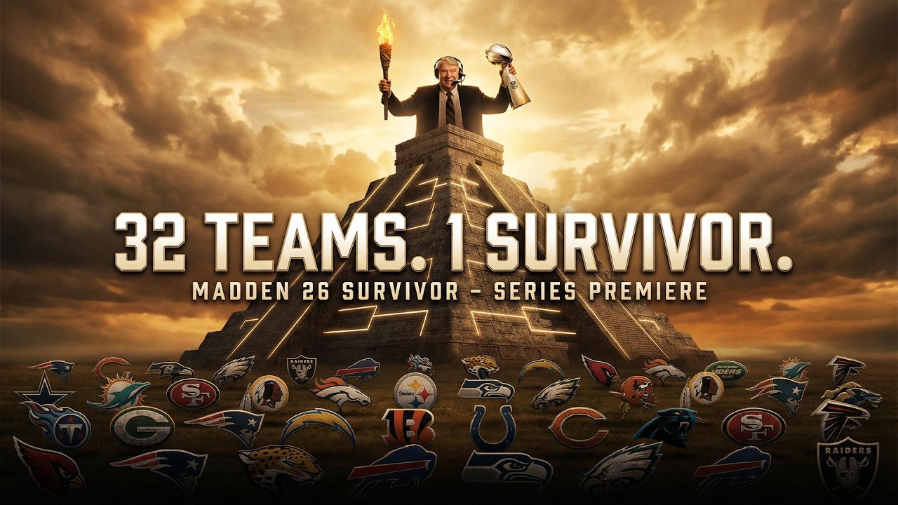 В Madden 26 участвуют 32 команды НФЛ, выживает только одна!