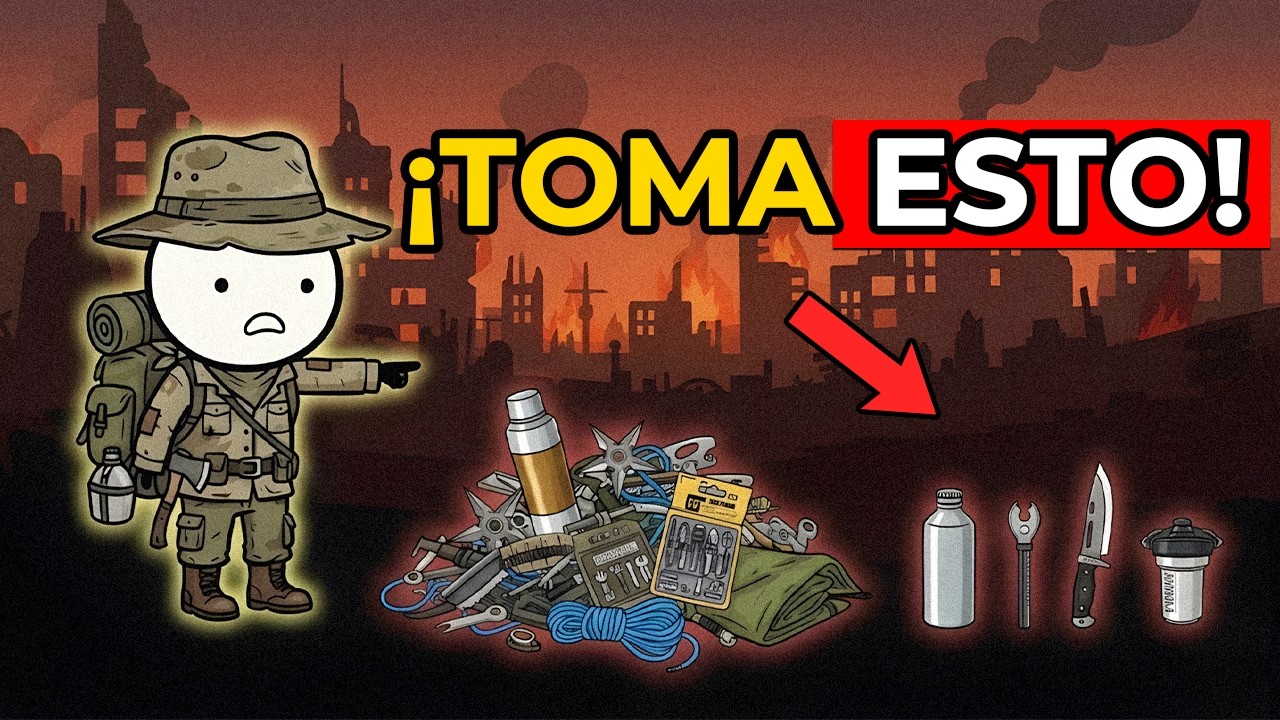 Deja De Comprar Material De Supervivencia: Los Únicos 5 Elementos Que Realmente Salvan Vidas