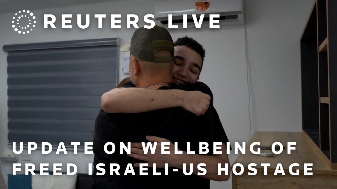 LIVE: Update on wellbeing of freed Israeli-US hostage Edan Alexander