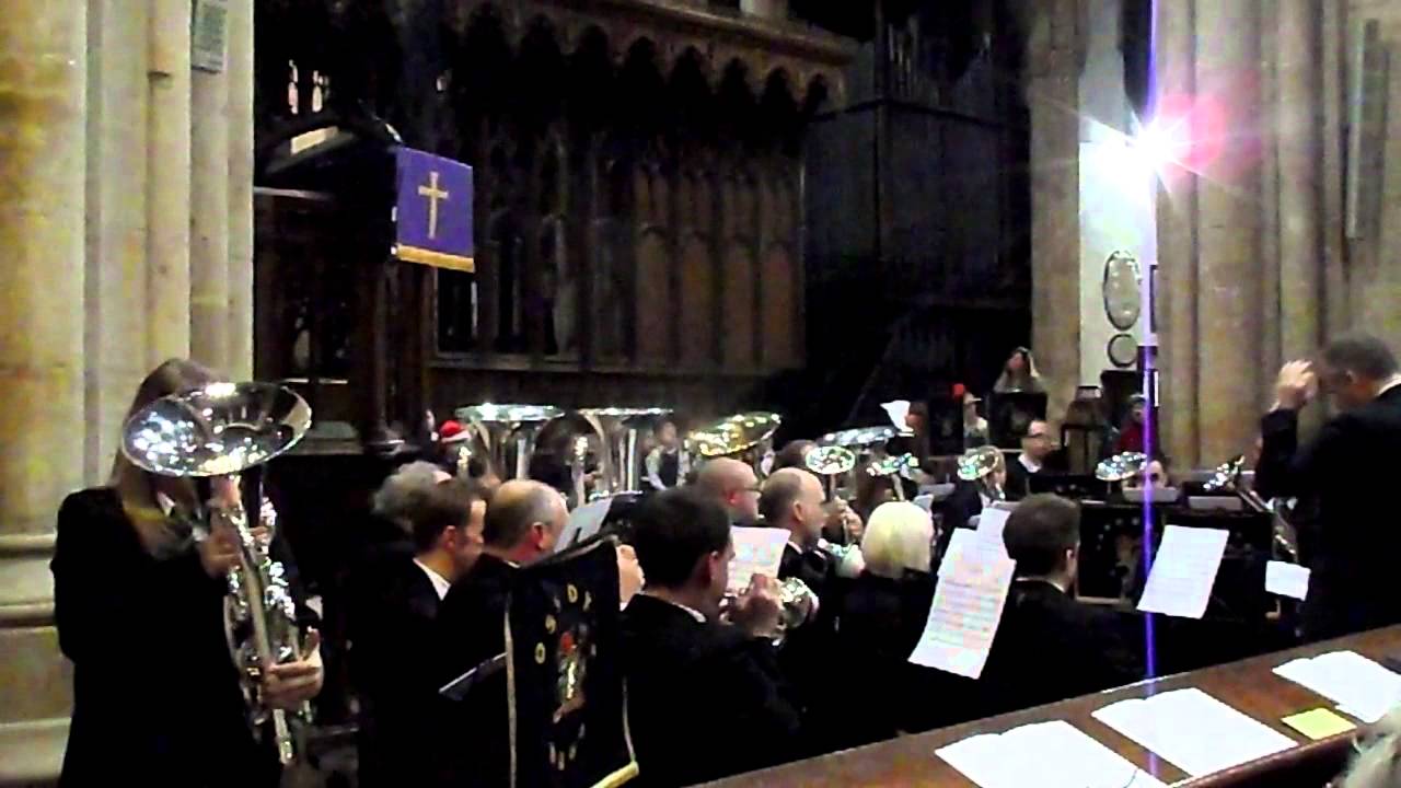 Foss Dyke Band & Ami Petch  (O Holy Night)  St Mary Magdalene Church in Newark - Lincolnshire Co-op