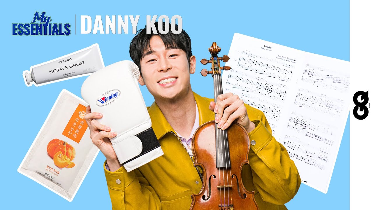 [ENG/마이에센셜] 천재 바이올리니스트 대니구의 하이 텐션 가방 속 (대니구, Danny Koo, 바이올린, 달구나, 대니랜드, 리모와, 까르띠에, 바이레도, 호박즙)